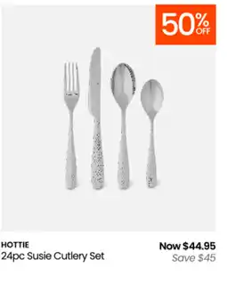 Myer 24pc Susie Cutlery Set offer