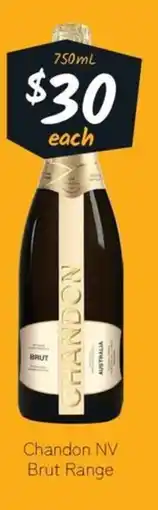 Cellarbrations Chandon nv brut range offer