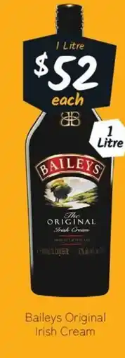 Cellarbrations Baileys original irish cream offer