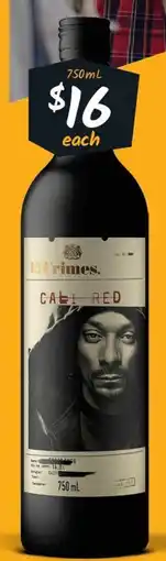 Cellarbrations Cali red offer