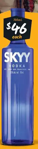 Cellarbrations Vodka offer