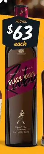 Cellarbrations Black ruby offer