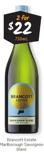 Cellarbrations Brancott estate marlborough sauvignon blanc offer