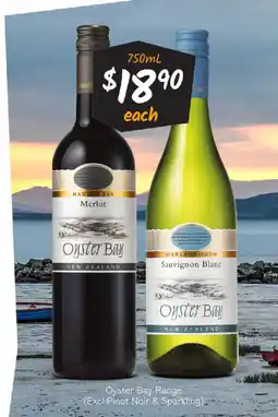 Cellarbrations Oyster Bay Range offer