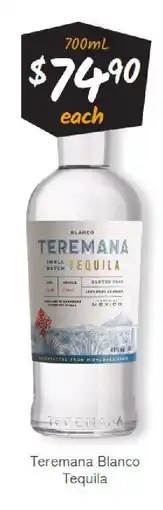 Cellarbrations Teremana blanco tequila offer