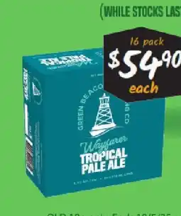 Cellarbrations Tropical pale ale offer