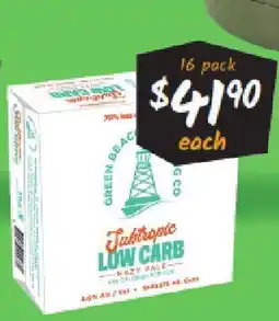 Cellarbrations Low carb offer