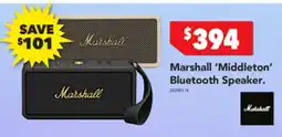 2nds World Marshall middleton bluetooth speaker offer
