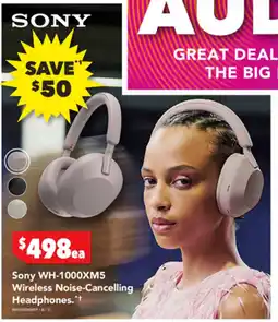 2nds World Wh-1000xm5 wireless noise cancelling headphones offer
