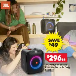 2nds World PartyBox Encore Essential Portable Party Speaker offer
