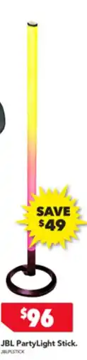 2nds World Jbl partylight stick offer
