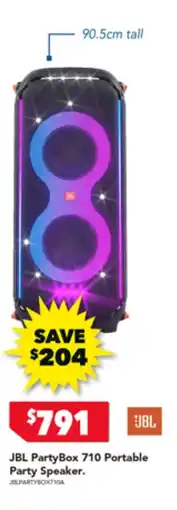 2nds World Jbl partybox 710 portable party speaker offer