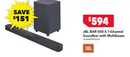 2nds World 500 5.1-channel soundbar with multibeam offer
