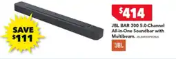 2nds World 300 5.0-Channel All-in-One Soundbar with Multibeam offer