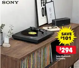2nds World Sony bluetooth turntable offer