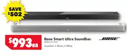 2nds World Smart ultra soundbar offer