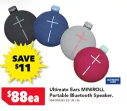 2nds World Miniroll portable bluetooth speaker offer