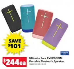 2nds World Everboom portable bluetooth speaker offer