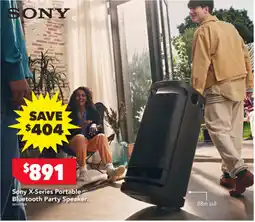 2nds World X-series portable bluetooth party speaker offer