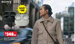 2nds World Sony Wireless Noise-Cancelling Earbuds offer