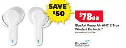 2nds World BlueAnt Pump Air ANC 2 True Wireless Earbuds offer