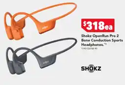 2nds World Shokz OpenRun Pro 2 Bone Conduction Sports Headphones offer
