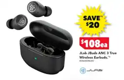 2nds World JLab JBuds ANC 3 True Wireless Earbuds offer