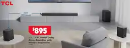2nds World TCL Dolby Atmos Soundbar with Wireless Subwoofer offer