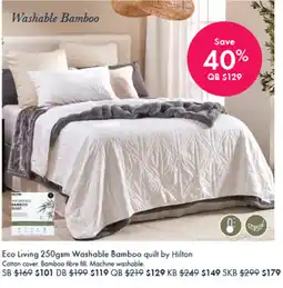 Pillow Talk Washable Bamboo offer