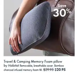 Pillow Talk Travel & Camping Memory Foam pillow offer