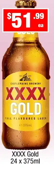 Liquor Stax XXXX Gold offer