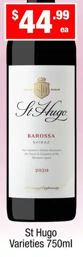 Liquor Stax St Hugo Varieties offer