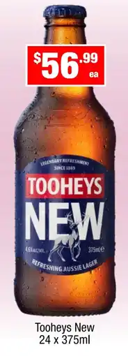 Liquor Stax Tooheys new refreshing aussie lager offer