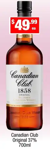 Liquor Stax Canadian club original offer