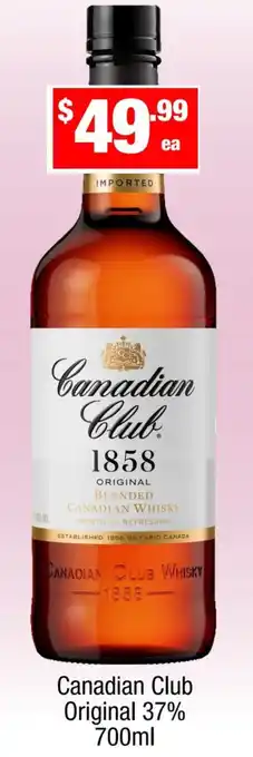 Liquor Stax Canadian club original offer