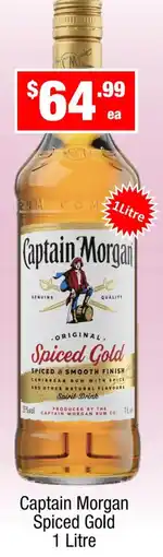 Liquor Stax Captain morgan spiced gold offer