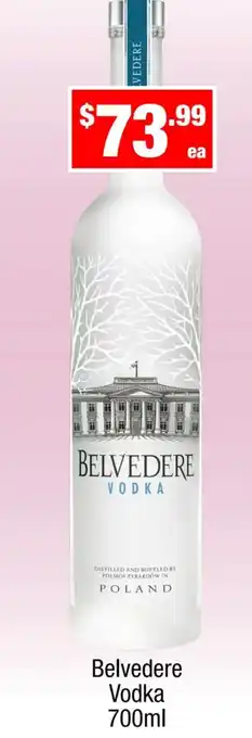 Liquor Stax Belvedere vodka offer