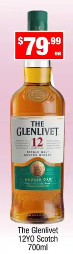 Liquor Stax The Glenlivet 12YO Scotch offer