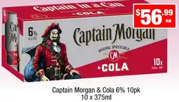 Captain morgan cola