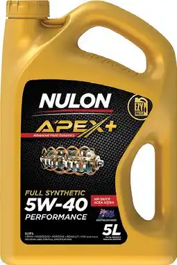 SuperCheap Auto Nulon APEX+ Performance 5W-40 5L Engine Oil offer