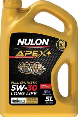 SuperCheap Auto Nulon APEX+ Long Life 5W-30 5L Engine Oil offer
