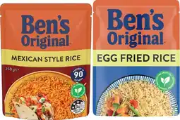 IGA Ben’s Original Rice 240‑250g Selected Varieties offer