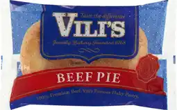 IGA Vili’s Pies, Sausage Rolls, Pasties or Bites 150-165g Selected Varieties offer