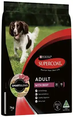 IGA Supercoat Smart Blend Dry Dog Food 6.7‑7kg Selected Varieties offer