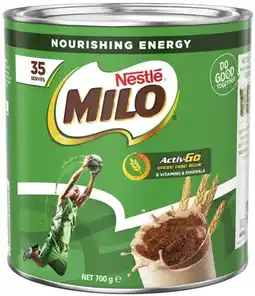 IGA Nestlé Milo Nourishing Energy Drink 700g offer