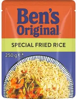 IGA Ben’s Original Rice 240‑250g Selected Varieties offer