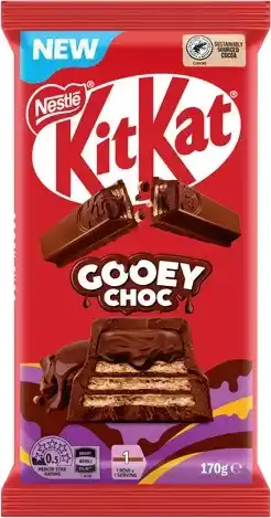 IGA NEW Nestlé Chocolate Block 118‑180g Selected Varieties offer