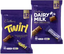 IGA Cadbury Share Pack 120‑180g Selected Varieties offer