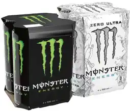 IGA Monster Energy Drink 4x500mL Selected Varieties offer