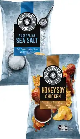 IGA Red Rock Deli Chips 150‑165g Selected Varieties offer